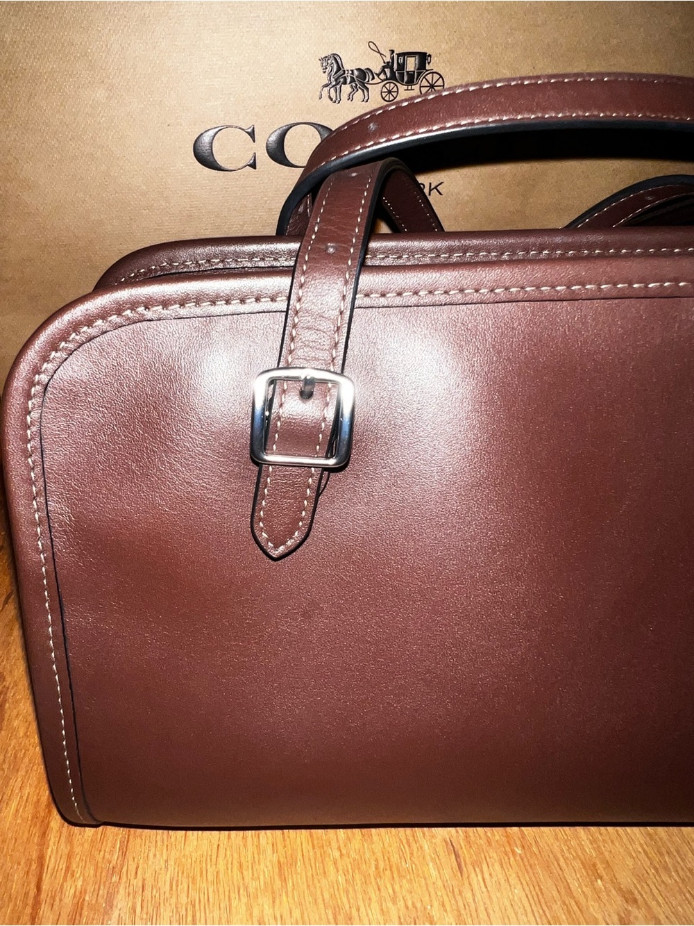 Coach Zip Swing bag Maple - Picture 3 of 10